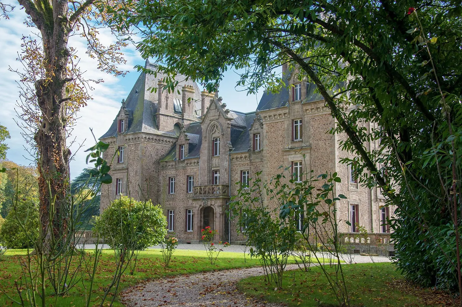 Château de la Basmaignée, Château à Montenay en Mayenne