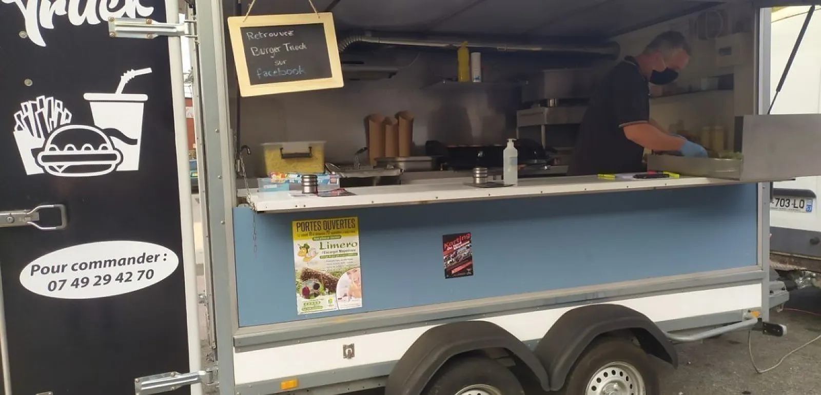 Burger Truck (Kevin Charlot), Food truck à Aron en Mayenne