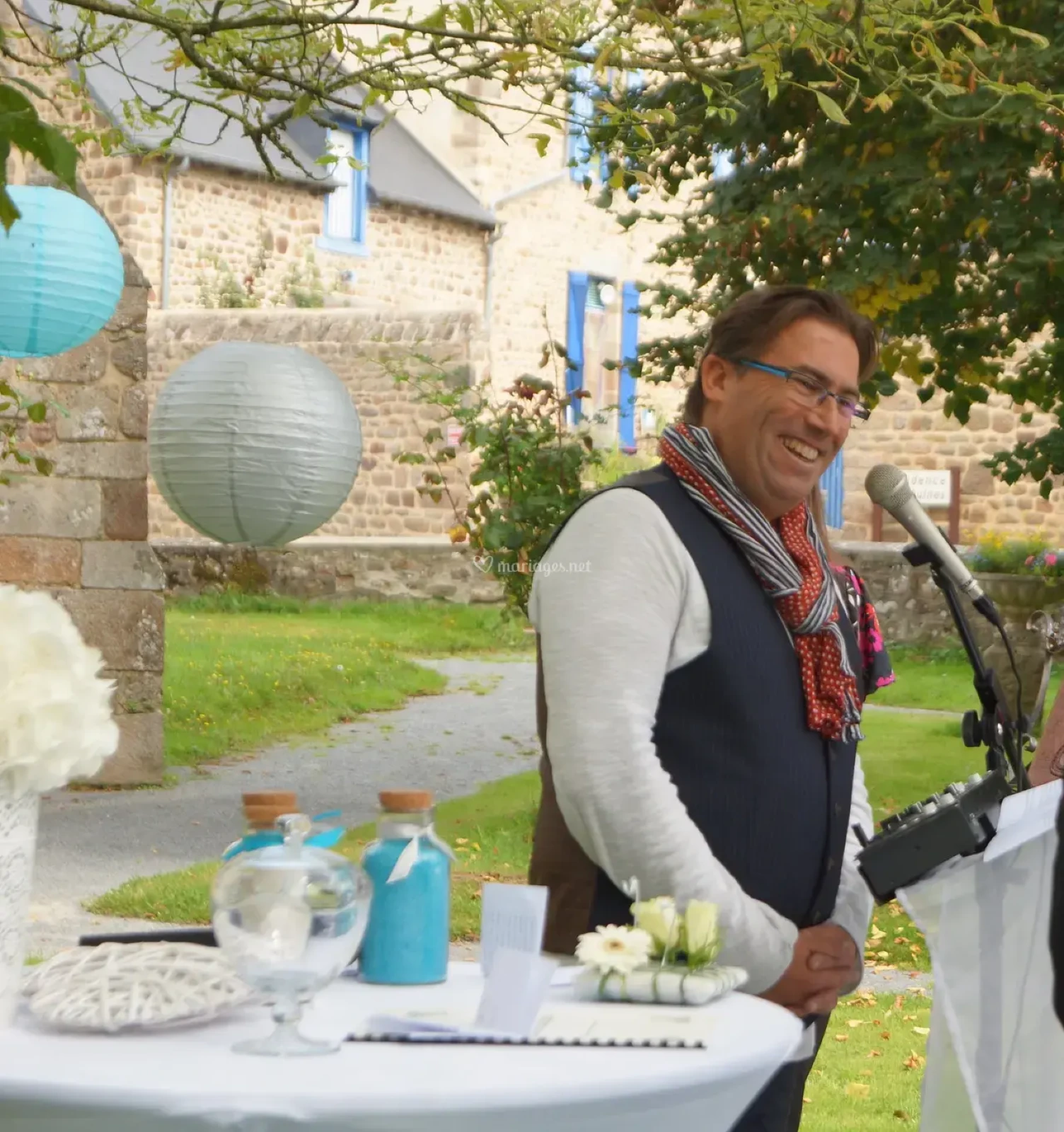Patrice Le Duc, Officiant de cérémonie laïque à Laval en Mayenne